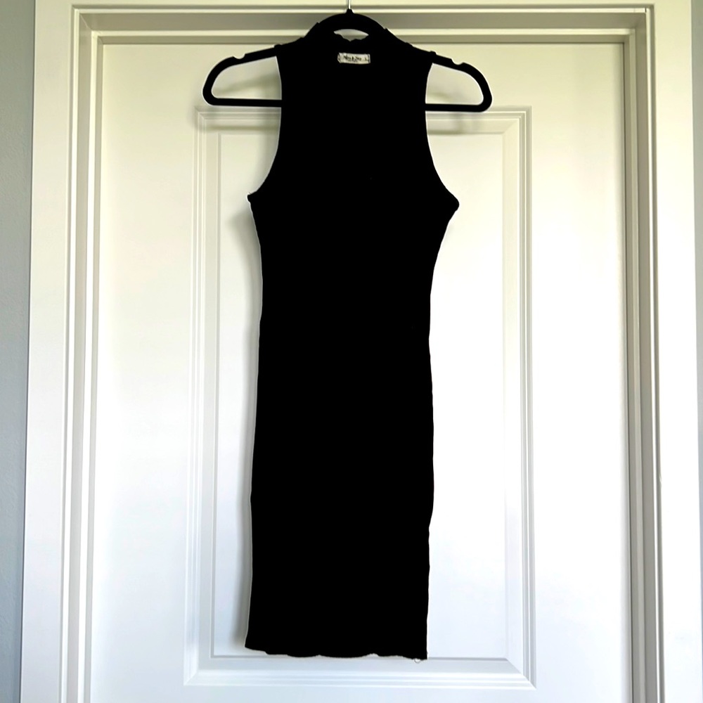 Midi ribbed dress - Size L
